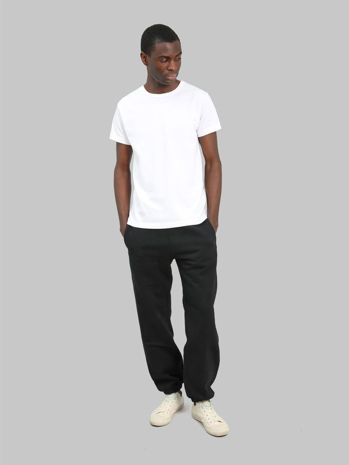 whitesville heavy sweatpants heather black styled