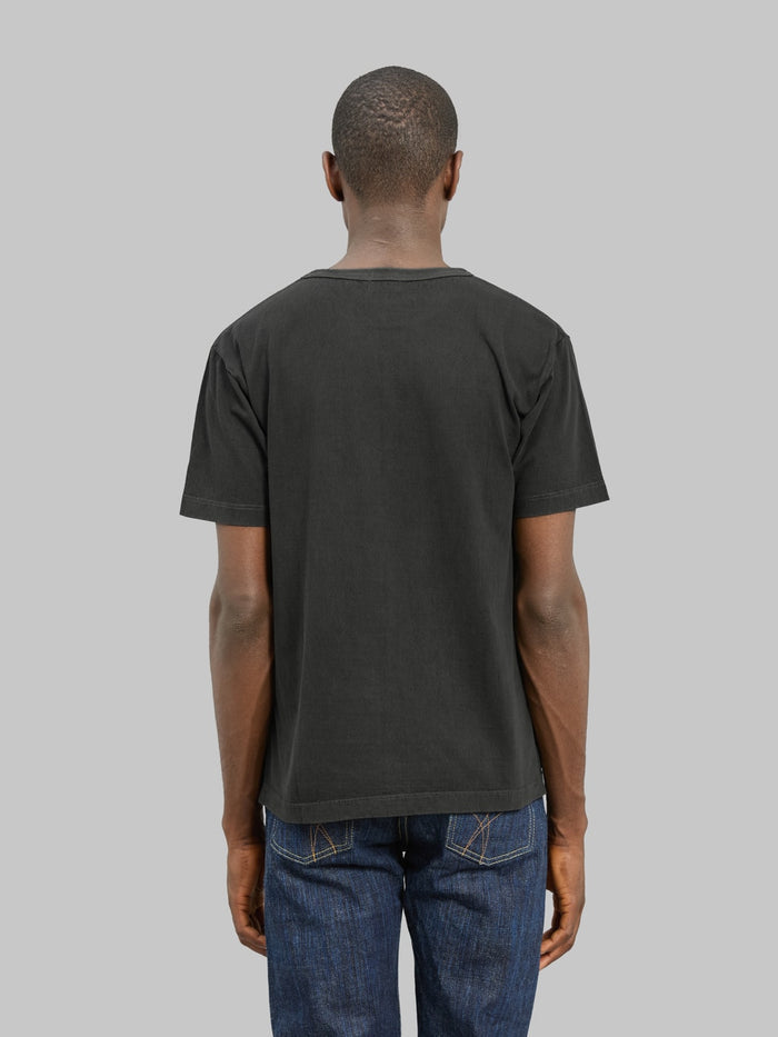Whitesville Pigment Dye Pocket T-Shirt Black