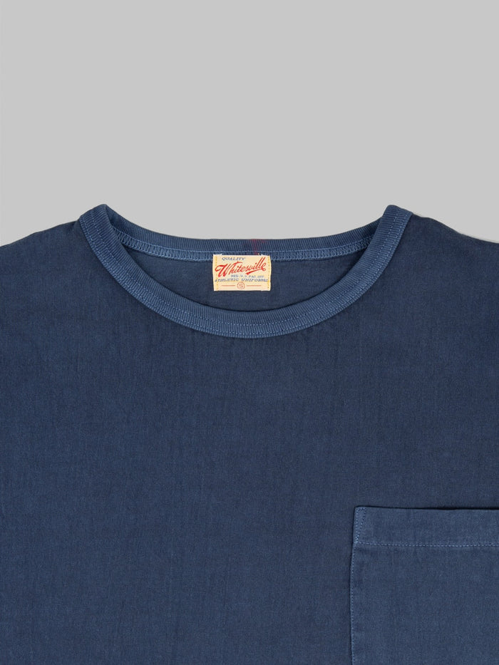 Whitesville Pigment Dye Pocket T-Shirt Navy