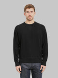 Whitesville Thermal T-Shirt V-Neck Black - Redcast Heritage Co.
