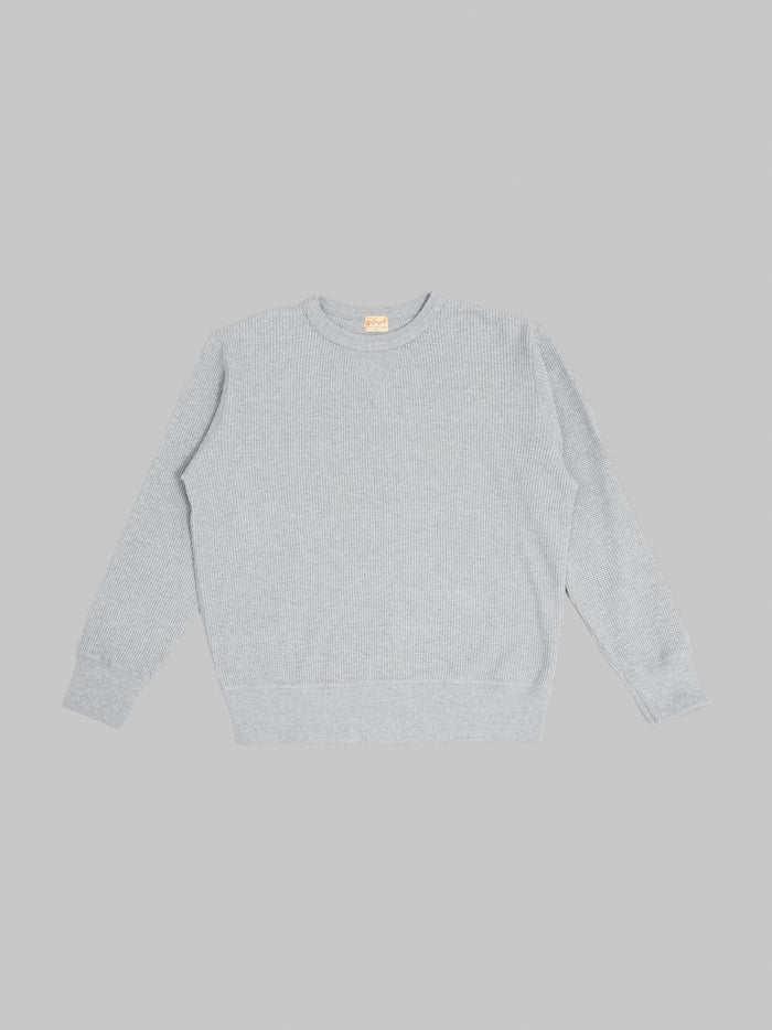 Whitesville Thermal T-Shirt V-Neck Grey - Redcast Heritage Co.