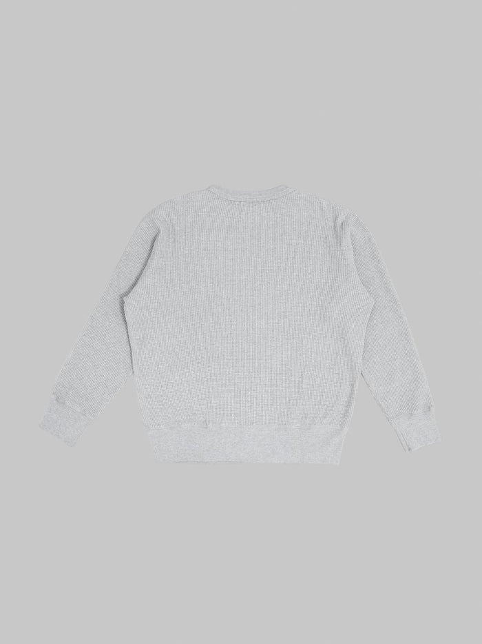 Whitesville Thermal T-Shirt V-Neck Grey - Redcast Heritage Co.