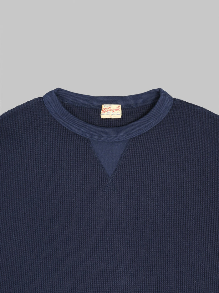 Whitesville Thermal T-Shirt V-Neck Navy