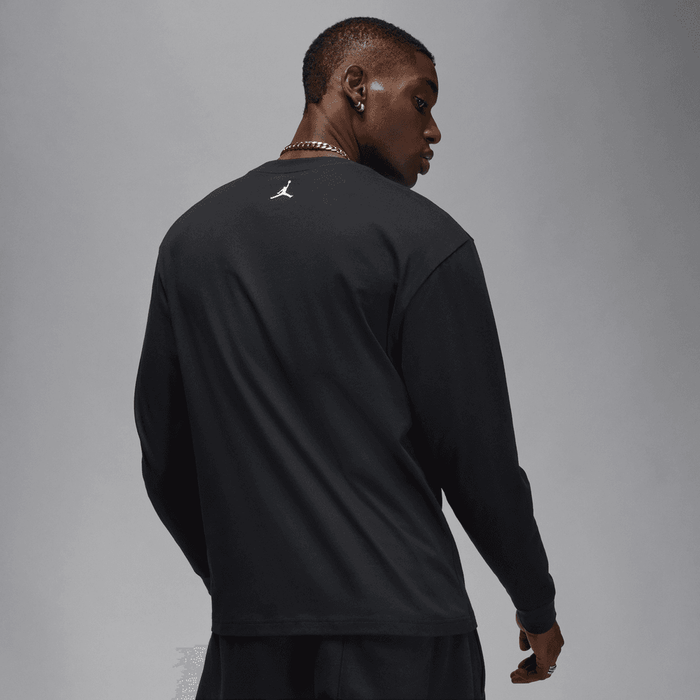 Jordan Wings LS Crew Tee Black