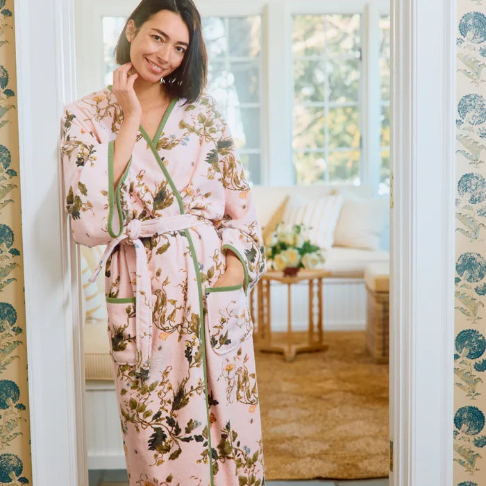 Women’s Bell Sleeve Robe | Leah O’Connell Vivian Cherry Blossom