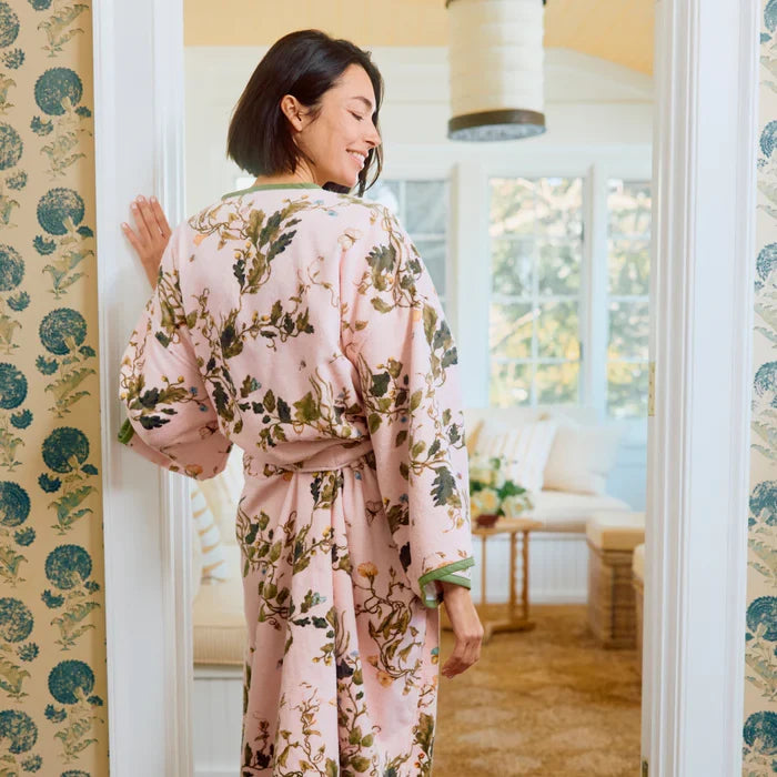 Women’s Bell Sleeve Robe | Leah O’Connell Vivian Cherry Blossom