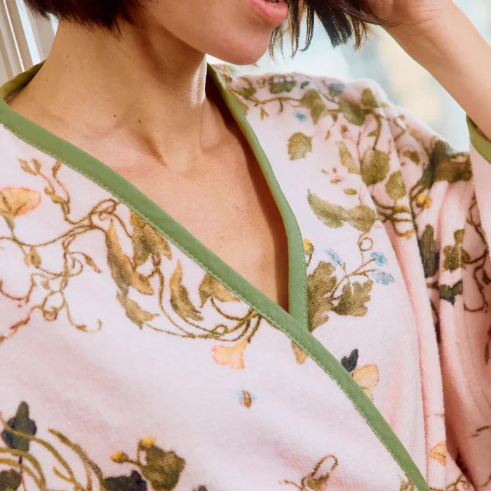 Women’s Bell Sleeve Robe | Leah O’Connell Vivian Cherry Blossom