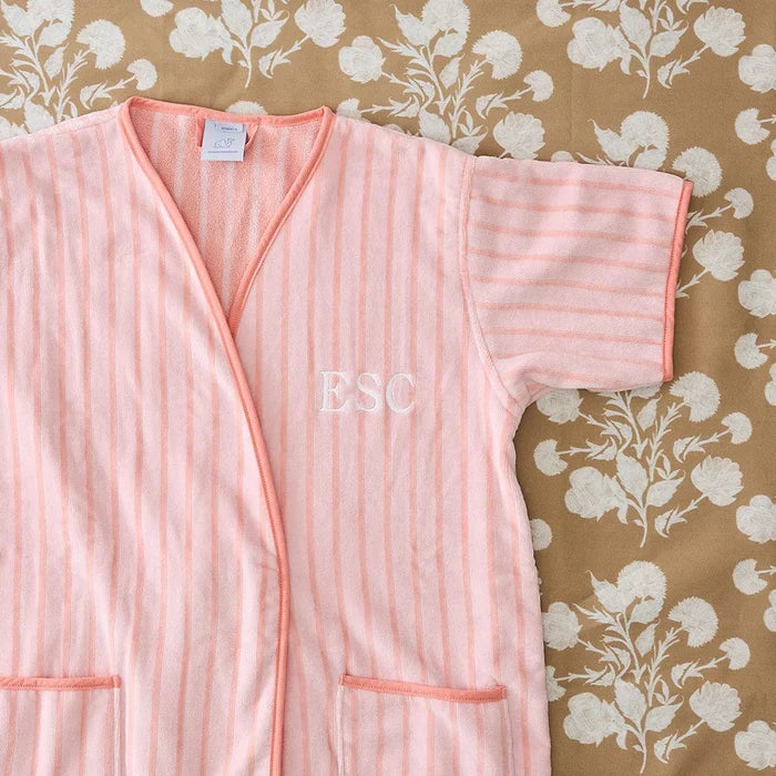Women’s Short Plush Robe | Coral Parker