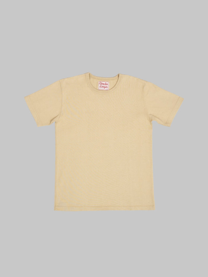 wonder looper double heavyweight loopwheel crewneck tshirt front