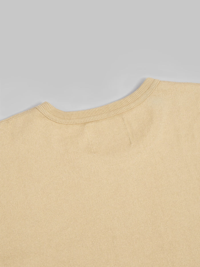 wonder looper double heavyweight loopwheel crewneck tshirt back collar