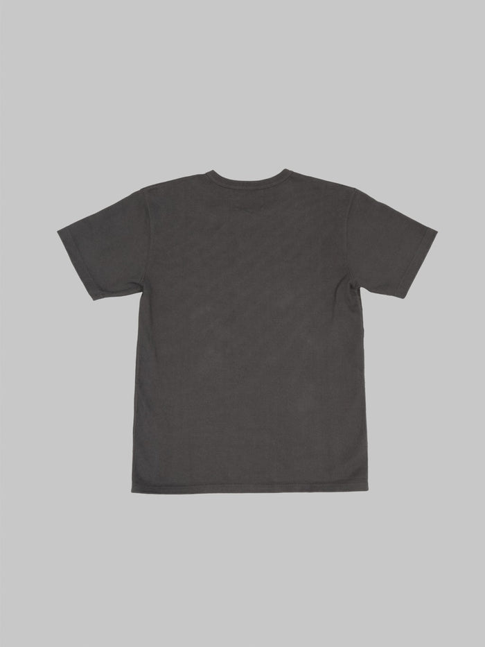 Wonder Looper Double Heavyweight Crewneck T-Shirt Sumi back collar