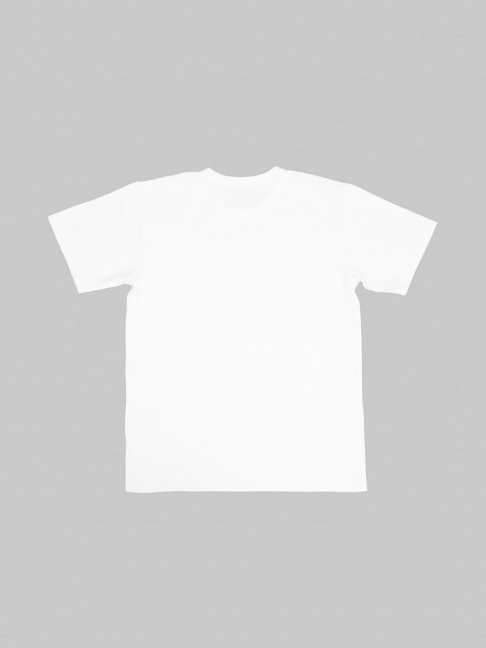 Wonder Looper ELS Recycled Cotton Slub Crewneck TShirt White back