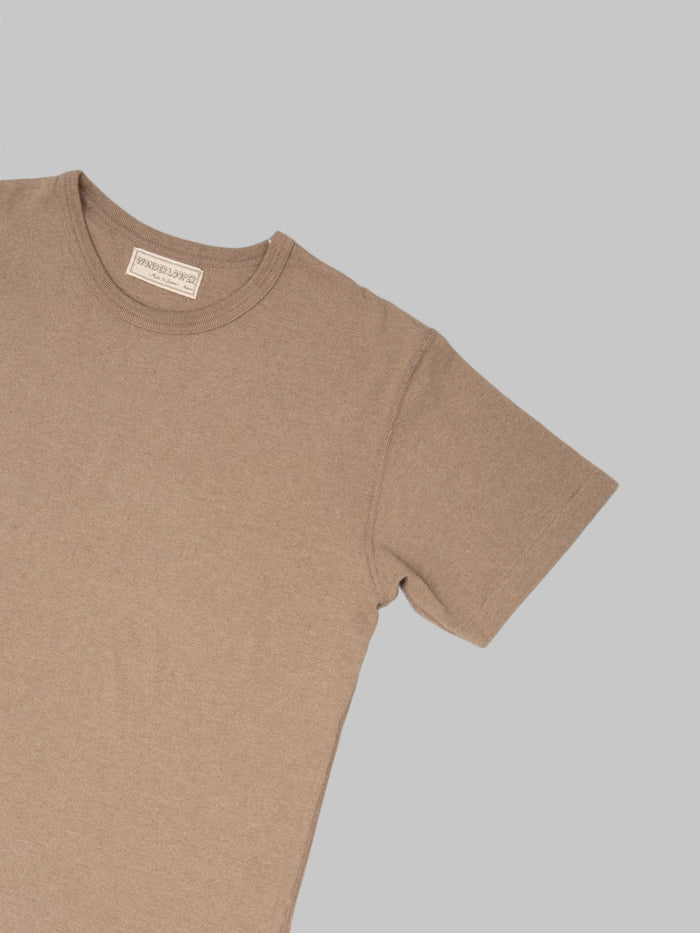 Wonder Looper Iron Mordant Foxfibre Tsuriami Crewneck TShirt Coyote 70 chest