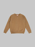 Wonder Looper Pullover Crewneck 876gsm Double Heavyweight French Terry Dune front