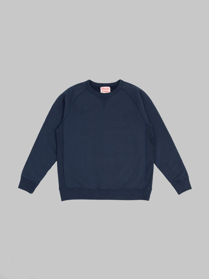 Wonder Looper Pullover Crewneck Super Looper French Terry Navy