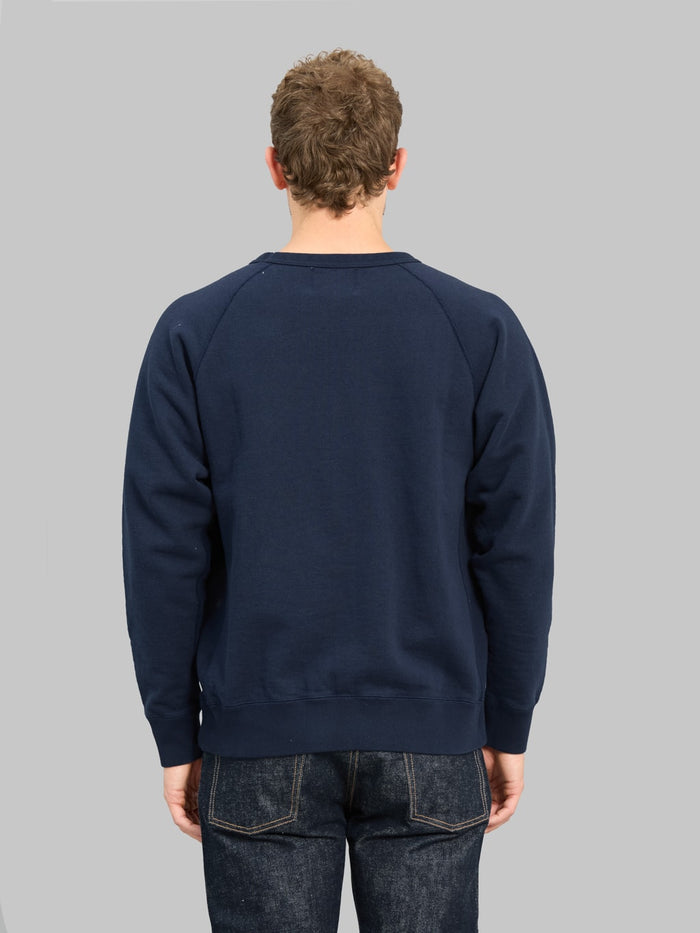 Wonder Looper Pullover Crewneck Super Looper French Terry Navy