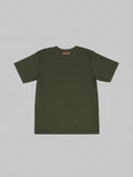 Wonder Looper Ultimate Pima Tsuriami Crewneck TShirt Khaki front
