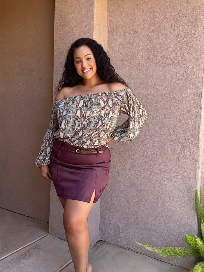 Woodland Off shoulder Top  image 1
