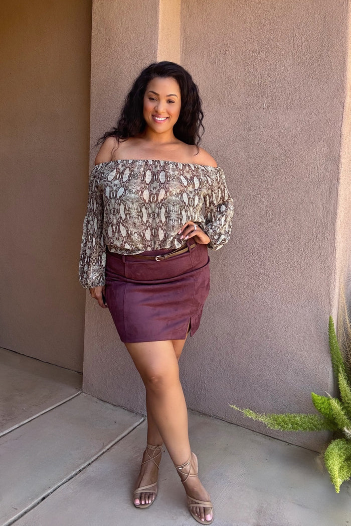 Woodland Off shoulder Top  image 4